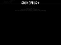 soundplus.info Webseite Vorschau