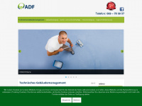 adf-dienstleistungen.de Webseite Vorschau