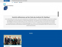 stahlbau.uni-hannover.de Webseite Vorschau
