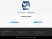 max-werth.de Webseite Vorschau