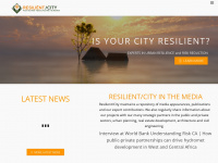 resilientcity.com Webseite Vorschau