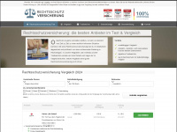 rechtsschutzversicherung-test.com Webseite Vorschau