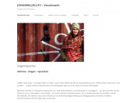 vocalcoach-jellici.ch Webseite Vorschau