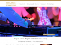 top-party-dj.de Webseite Vorschau