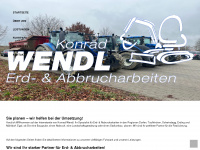 wendl-konrad.de Webseite Vorschau
