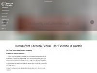 tavernasirtaki.com Webseite Vorschau