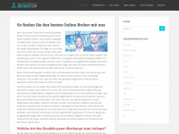 besteonlinebroker.com Webseite Vorschau