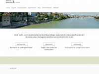 zuenfte-basel.ch Webseite Vorschau