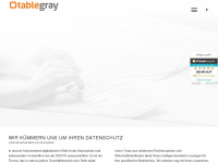 tablegray.com Webseite Vorschau
