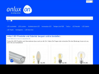 onlux.ch Webseite Vorschau