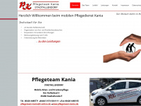 pflegeteam-kania.de Webseite Vorschau