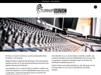 turnip-music.com Webseite Vorschau