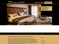 hotel-favor.de Webseite Vorschau