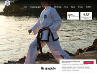 taekwondo-zveza.si Webseite Vorschau