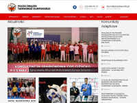 pztaekwondo.pl Webseite Vorschau