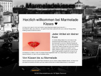 marmeladekisses.de Webseite Vorschau