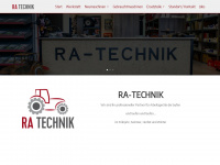 ra-technik.com Webseite Vorschau
