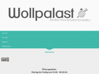 wollpalast.de Webseite Vorschau