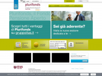 plurifonds.it Webseite Vorschau