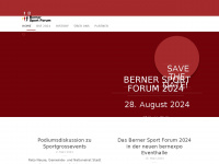 bernersportforum.ch Webseite Vorschau