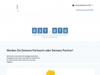demenz-partner.de Webseite Vorschau