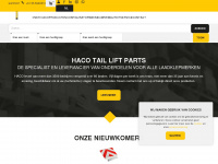haco-parts.nl Webseite Vorschau