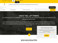 haco-parts.fr Webseite Vorschau