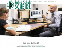 fussundschuh.at Webseite Vorschau
