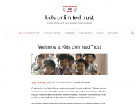 kids-unlimited-trust.de Webseite Vorschau