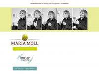 maria-moll.de Webseite Vorschau