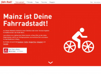 fahrradmainz.de Webseite Vorschau