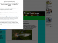 aquarium-fische.eu Webseite Vorschau