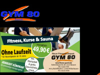 gym80-bassum.de Webseite Vorschau