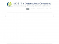 mds-consulting.de Webseite Vorschau