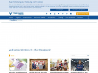 volksbank-kaernten.at Webseite Vorschau