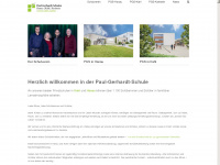 paul-gerhardt-schulen.de Webseite Vorschau