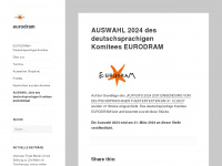 eurodram.wordpress.com Webseite Vorschau