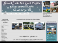 geschirrmobil-böhler.de Webseite Vorschau