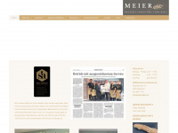 meier-beck.ch Webseite Vorschau