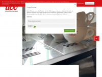 ucc-coffee.ch Webseite Vorschau