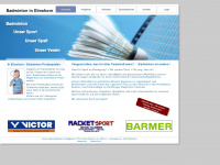 badminton-elmshorn.de Webseite Vorschau
