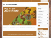 stauraumbett.com Webseite Vorschau
