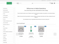 mattis-bastelshop.de Webseite Vorschau