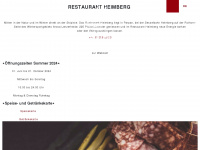 restaurant-heimberg.ch Webseite Vorschau