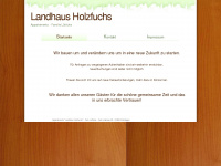 landhausholzfuchs.de Webseite Vorschau