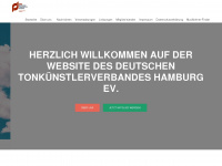 dtkv-hamburg.org Webseite Vorschau