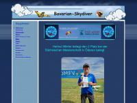 bavarian-skydiver.de Webseite Vorschau