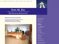 kanzlei-zill.de Webseite Vorschau
