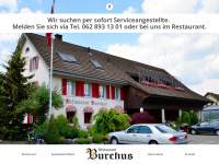 restaurant-burehus.ch Webseite Vorschau
