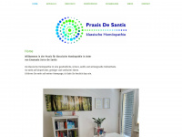 praxis-desantis.ch Webseite Vorschau